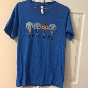 Golden Girls Friends Mash Up Tee Size Medium Unisex Never Worn NWOT